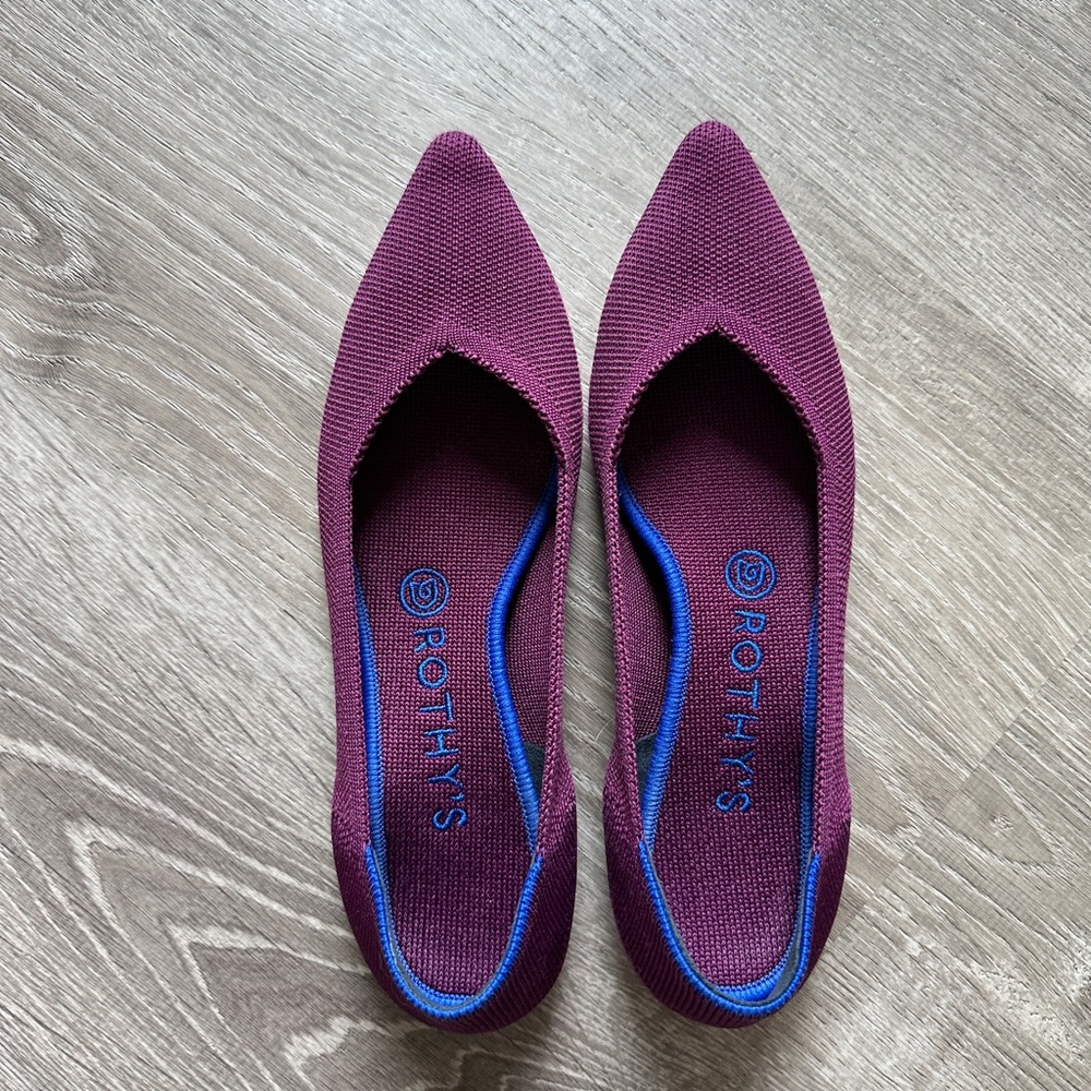 Rothy’s Orchid Points - Size 8 - GUC